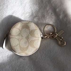 Coach key chain/coin purse